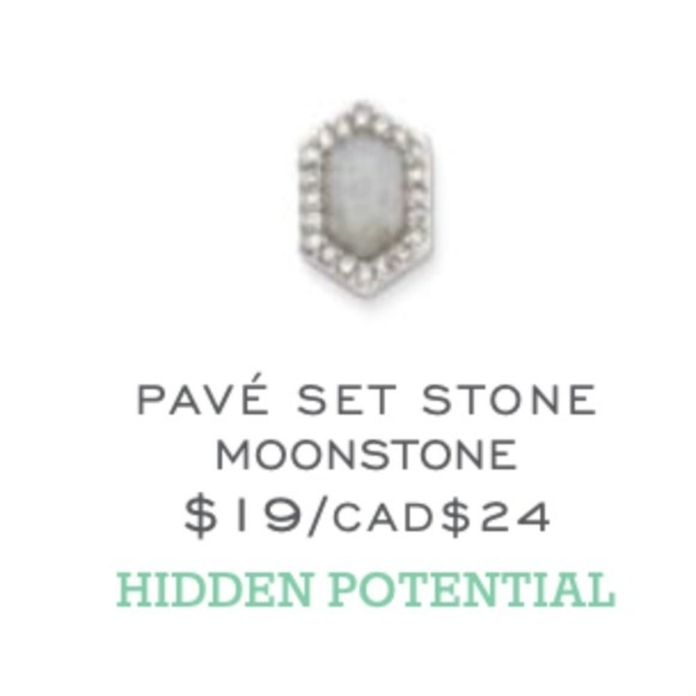 Keep Collective Pave Set Stone Moonstone Charm (retired)
